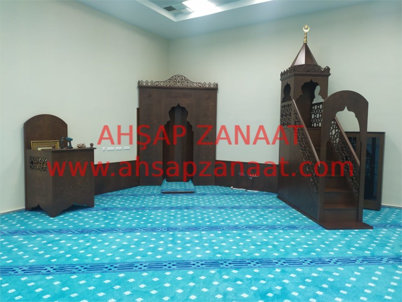 cami içi mobilyaları
minber mihrap ve kürsü